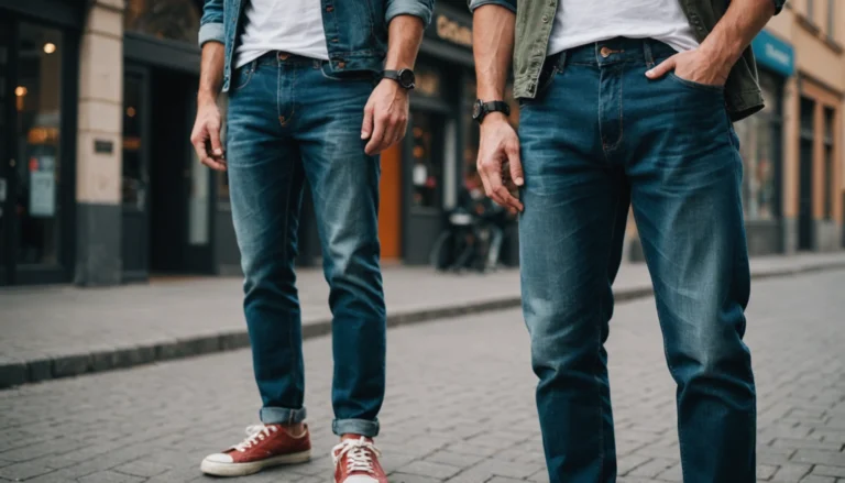 Différences clés entre jeans tapered et baggy pour homme : confort et style
